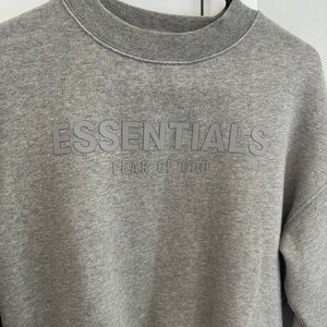 Essentials Fear of God Kids Pull-over Crewneck (Size 8)